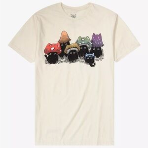 Cat Rainbow Mushroom Shirt